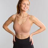 Endurance Wired Sports Bra Dusty Rose