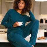 Maple Teal Modal Knit Set