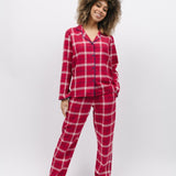 Noel Red Check Cosy PJ Set