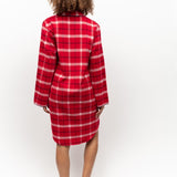 Noel Red Check Cosy Nightshirt