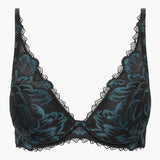 Encantata Padded Plunge Bra Black/Canale