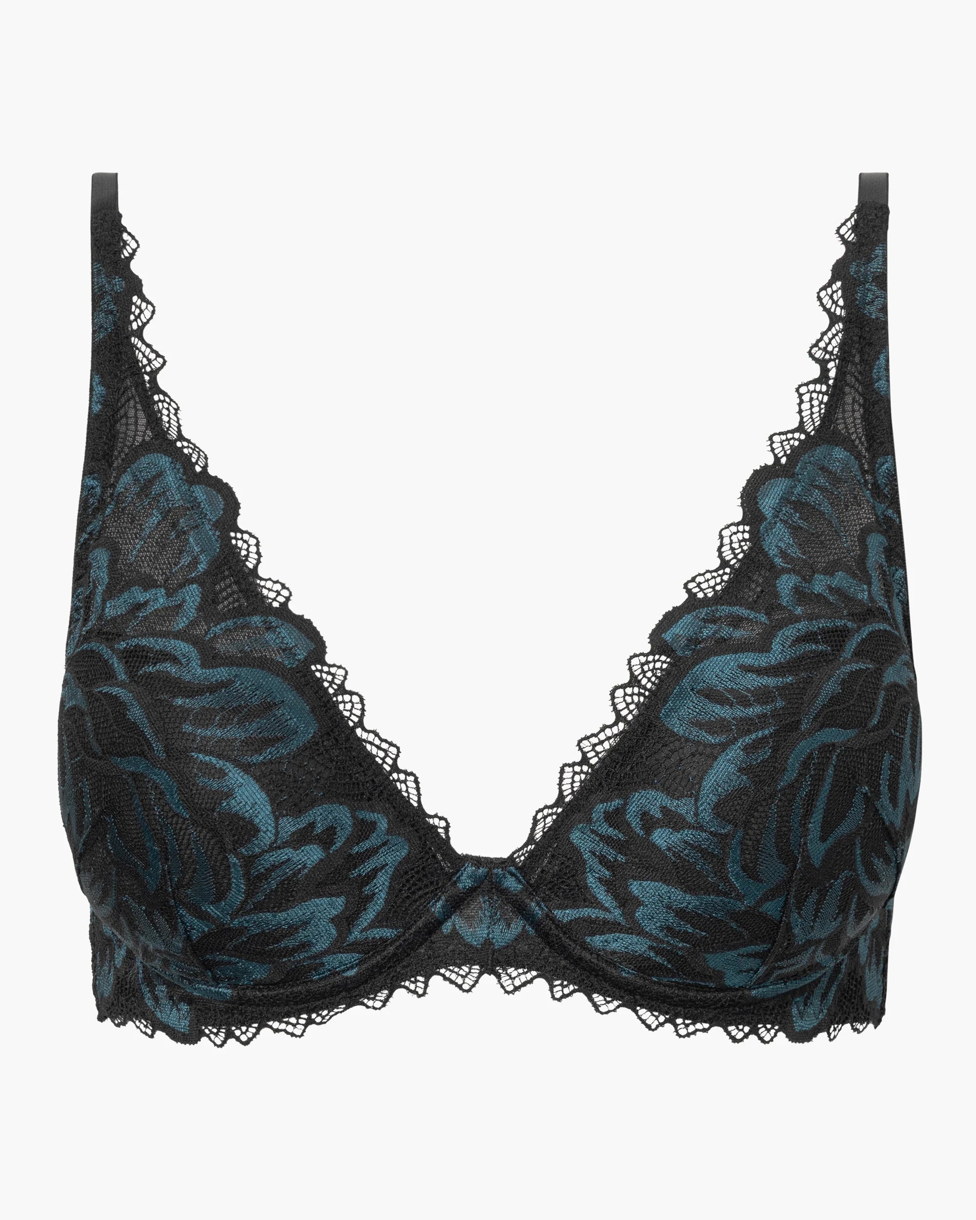 Cosabella Encantata Padded Plunge Bra Italian Lace Push Up Bra The