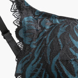 Encantata Padded Plunge Bra Black/Canale