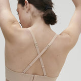 Angled back view of Essentiel Multi-Position Bra showing strap configuration options.