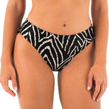 Silhouette Island Mid Rise Bikini Pant Monochrome