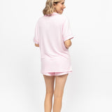 Jersey Revere Shorty Set Light Pink