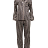 Brixton Black Geo Print Longsleeve PJ Set