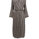 Brixton Black Geo Print Longsleeve Robe