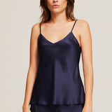 Silk Camisole Midnight Navy