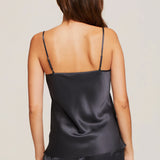 Silk Lace Cami India Ink