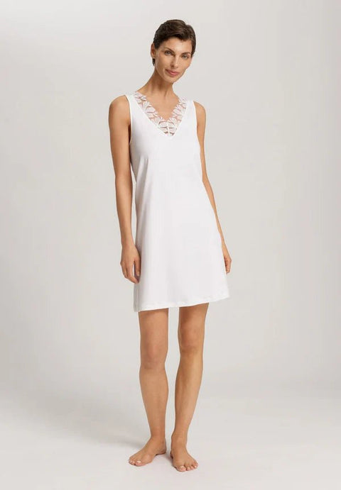 Kalea Sleeveless Nightdress Off White