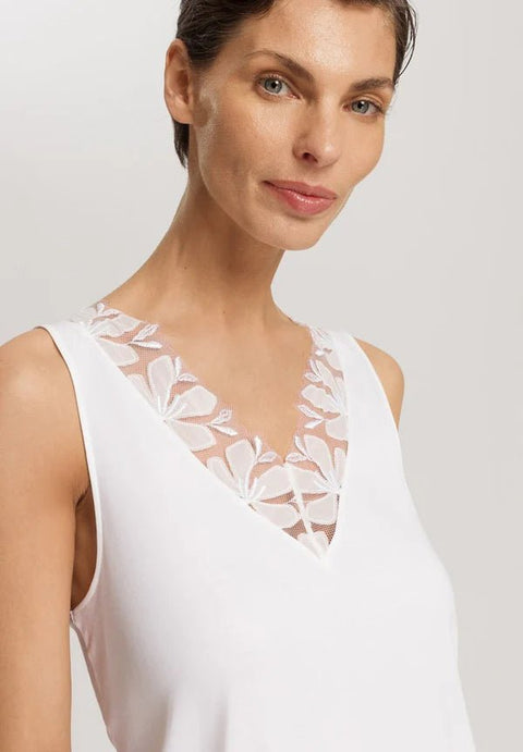 Kalea Sleeveless Nightdress Off White