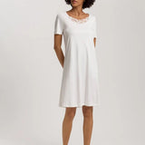 Kalea Short Sleeve Nightdress Off White