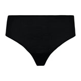 Hanro Moments Midi Lace Back Briefs Black