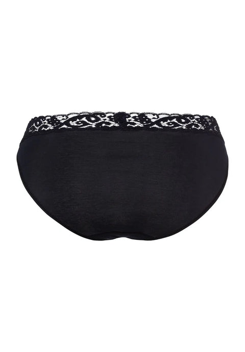 Hanro Moments Mini Briefs Black