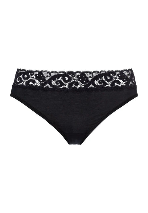 Hanro Moments Mini Briefs Black