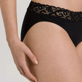 Hanro Moments Mini Briefs Black