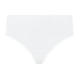 Hanro Moments Midi Lace Back Briefs white