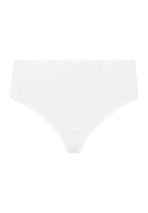 Hanro Moments Midi Lace Back Briefs white