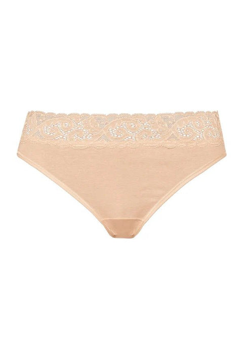 Hanro Moments Mini Briefs Beige