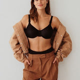 Hedona Minimiser Bra Black
