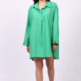 Pacific Swim Shirt Spearmint Self Stripe