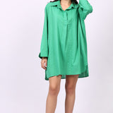 Pacific Swim Shirt Spearmint Self Stripe