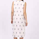 Pina Colada Sleeveless Nightdress White/Navy