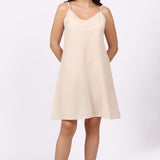 Bias Cut Cotton Slip Dune