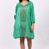 Kokomo Crochet Swim Dress Spearmint