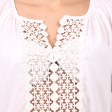 Kokomo Crochet Swim Dress White