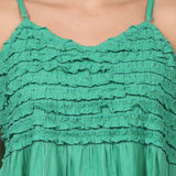 Frilly Nightie Spearmint Stripe