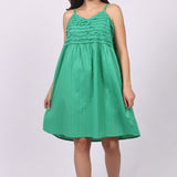 Frilly Nightie Spearmint Stripe