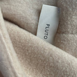 Ruth Luxury Plush Long Robe Beige