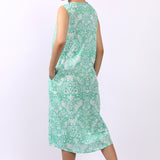 Strawberry Thief Sleeveless Nightdress Spearmint