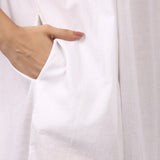 Sara Pintuck Short Sleeve Nightdress White