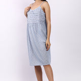 Frilly Nightie Denim Stripe