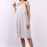 Frilly Nightie Sky Stripe