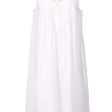 Susie Sleeveless Nightdress White