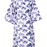 Floral patterned robe on a white background