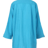 Pacific Swim Shirt Blue Danube Self Stripe