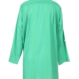 Pacific Swim Shirt Spearmint Self Stripe