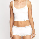 Parisienne Cotton Full Brief White