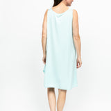 Juliette Modal Scalloped Lace Swing Nightdress Mint