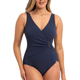 Limitless Bar Surplice One Piece - Navy