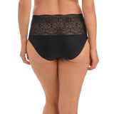 Lace Ease Invisible Stretch Full Brief Black