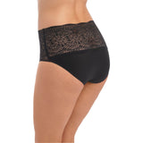 Lace Ease Invisible Stretch Full Brief Black