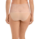 Lace Ease Invisible Stretch Full Brief Natural Beige