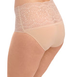 Lace Ease Invisible Stretch Full Brief Natural Beige