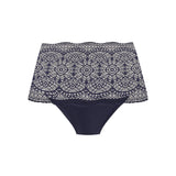 Lace Ease Invisible Stretch Full Brief Navy
